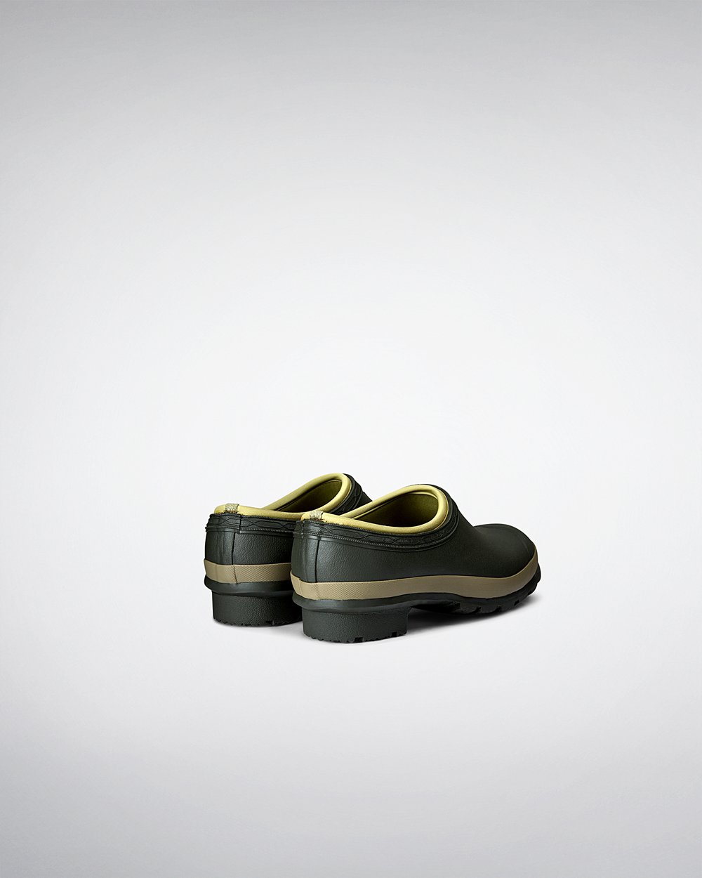 Women Hunter Gardener | Clogs Dark Olive | NZ-5498-LMAR